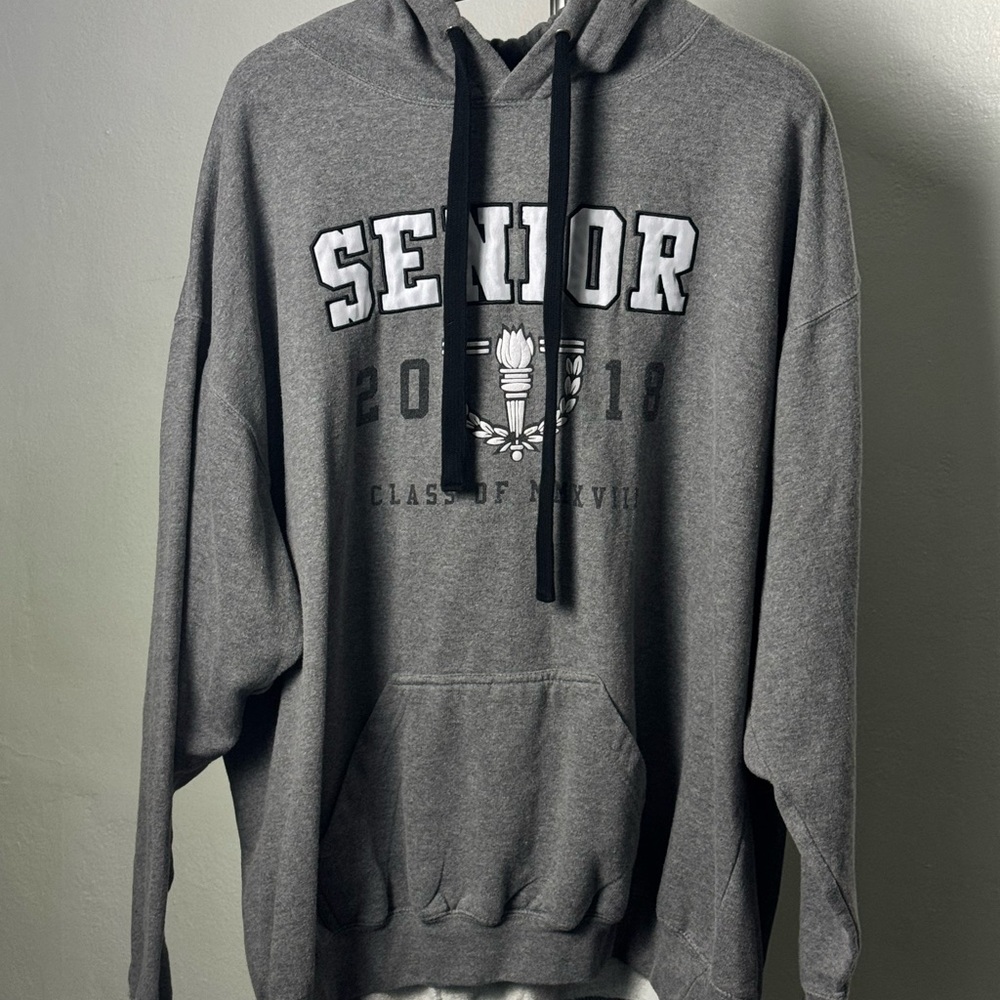 Gray Senior Hoodie